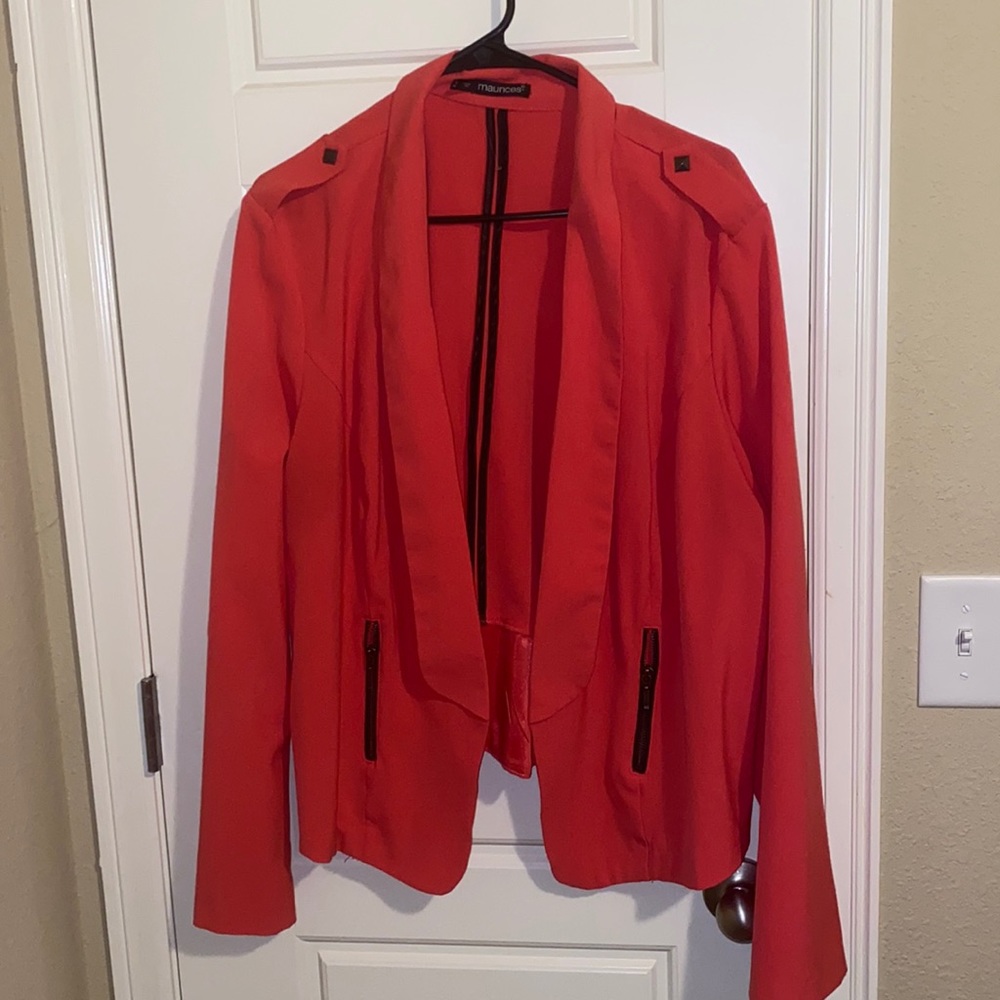 Coral blazer
